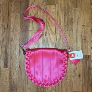 Harvey’s Seatbelt Grapefruit Sophia Saddle Bag Crossbody